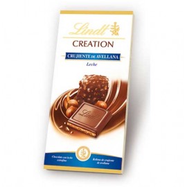 LINDT CREATION CRUJIENTE AVELLANA NEGRO 14X150GR.