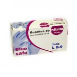 GUANTES NITRILO NEGRO S/POLVO 100UN. (TALLA XS)
