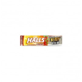 HALLS ICE TEA + THEINE ENERGY B6 20X32GR.