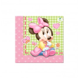 BABY MINNIE SERVILLETAS 20UN.