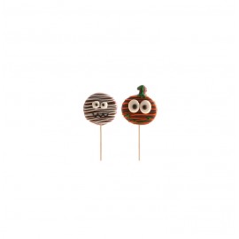 PIRULETA NUBE CHOCOLATE MOMIA Y CALABAZA 12X30GR.