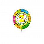 GLOBO FOIL REDONDO 21" NO 2- JIRAFA