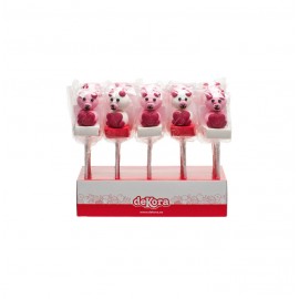 BROCHETA DE NUBE OSITO Y CORAZON 20X35GR.