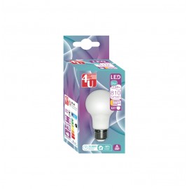 4U LED STD 9W E27 240O 810LM 3000K 10U. R. 400458