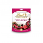 LINDT SENSATION FRUIT FRAMB-ARANDANO ROJO 20X150GR