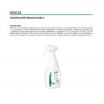 DESCOL DESINFECTANTE HIDROALCOHOLICO 750ml.