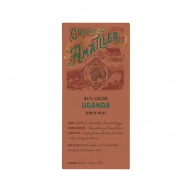 SIMON COLL CHOCOLATE 81% UGANDA 10X70GR.