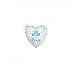 GLOBO FOIL 18" 46CM "WELCOME PRINCIPE"