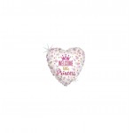 GLOBO FOIL 18" 46CM "WELCOME PRINCESA"