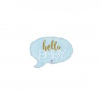 GLOBO FOIL 24" 61CM NUBE AZUL "HELLO BABY"