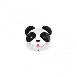 GLOBO FOIL 29" 74CM CABEZA OSO PANDA