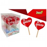 PIRULETA CORAZON CARAMELO TE QUIERO 24X50GR.