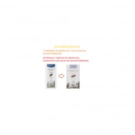 LOTE SIMON COLL 2TABLETAS +1 TB REGALO CHOC. LECHE