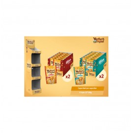 LOTE EXPOSITOR WERTHER´S POPCORN 48X140GR. 