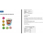 DONUT GUMMY CANDY 30X10GR.