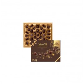 LINDT DULCES DESEOS DARK 16X143GR.