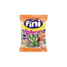 FINI CEREBROS RELLENOS VERDES BRILLO BOLSA 1KG.