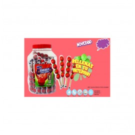 CHERRY STICK GUMMY BOTE 20X50GR.