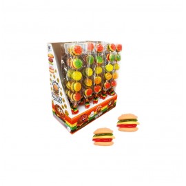 BURGER GUMMY STICK 20UN.X18GR.