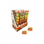 BURGER GUMMY STICK 20UN.X18GR.