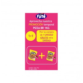 LOTE FINI 1+1 PIZZA BRILLO REDONDA 5CM BOLSA 1KG.