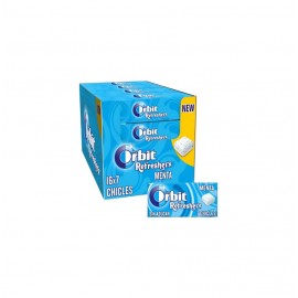 ORBIT REFRESHERS MENTA 16UN.