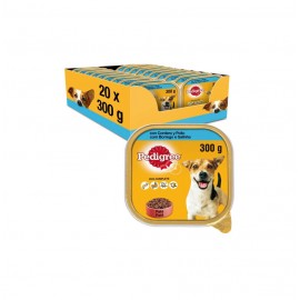 PEDIGREE ADULT PATE CORDERO-POLLO EF683 20UNX300GR