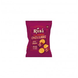 PAPAS ONDULADAS JAMON 18X40GR.