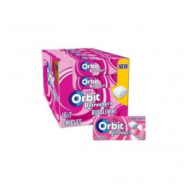 ORBIT REFRESHERS BUBLEMINT 16UN.