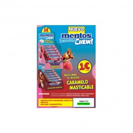 EXPOSITOR MENTOS PACK INCREDIBLE CHEW 2X20UND.