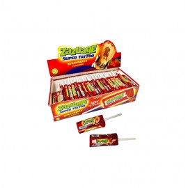 ZAUZAGE SUPERTATTOO LOLLIPOP STRAWBERRY 50UNX10GR.