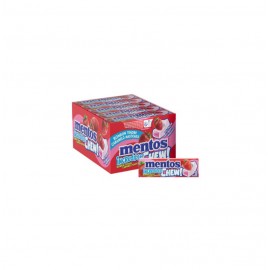 MENTOS INCREDIBLE CHEW FRESA 20X45GR.