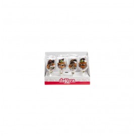 PIRULETA CHOCOLATE BRUJAS Y CALABAZAS 28X20GR.