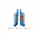 EXPOSITOR CARTON MAXSPORT 5 BANDEJAS COD.90083