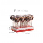 PIRULETA NUBE CHOCO REYES MAGOS 25X30GR.