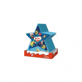KINDER CALENDARIO ADVIENTO ARBOL-ESTRELLA T24X10X149GR.