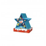 KINDER CALENDARIO ADVIENTO ARBOL-ESTRELLA T24X10X149GR.