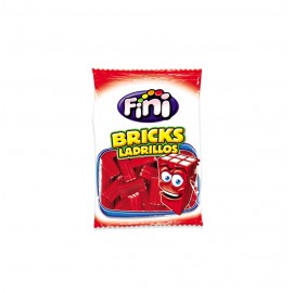 FINI BOLSITA LADRILLOS FRESA BRILLO 12X90GR.