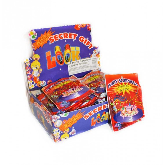 PARTY SORPRESA HAPPY BIRTHDAY ART.PA-63 24U.