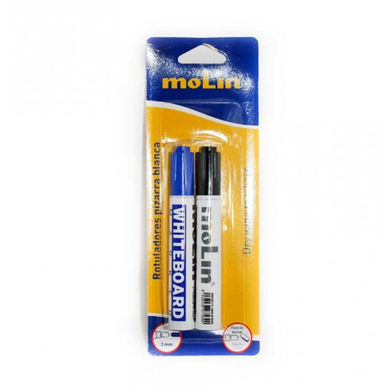 MOLIN 2 ROTULADORES PIZARRA SIGNO REF.RWB230-02