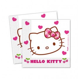 HELLO KITTY SERVILLETAS 20UN.