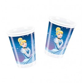 CENICIENTA VASOS 200ML.8UN.