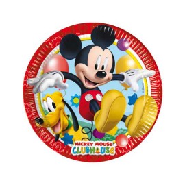 MICKEY PLAYFUL PLATOS 23CM.8UN.REF.16131