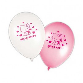 HELLO KITTY GLOBOS 8UN.